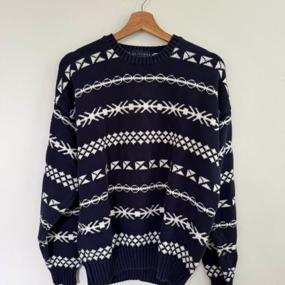 Vintage Britches Great Outdoors Cotton Sweater S/M